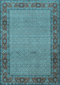 Persian Light Blue Traditional Rug, tr960lblu