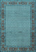 Persian Light Blue Traditional Rug, tr960lblu