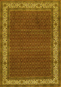 Persian Yellow Traditional Rug, tr961yw