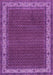 Persian Purple Traditional Rug, tr961pur