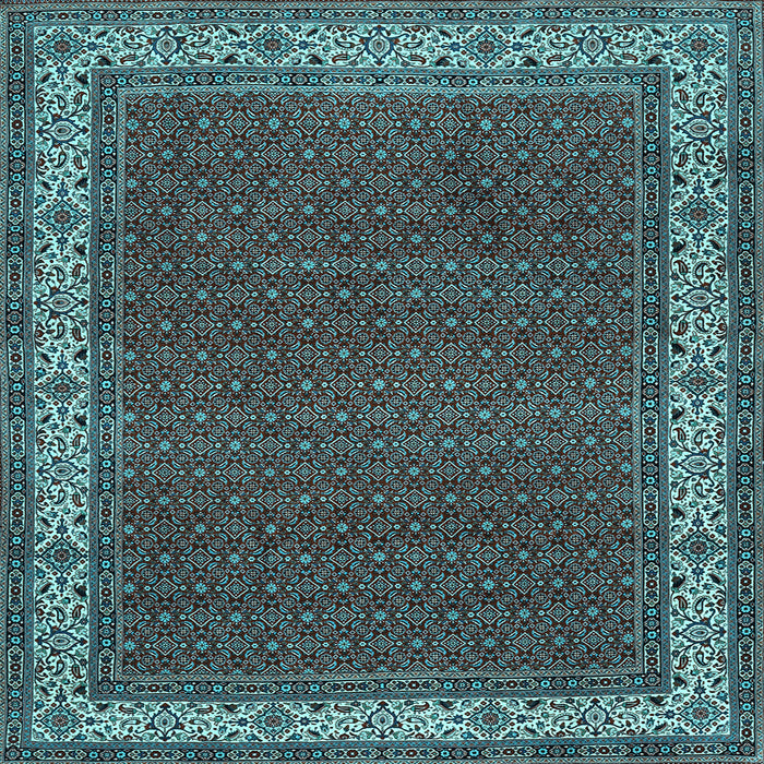 Square Persian Light Blue Traditional Rug, tr961lblu