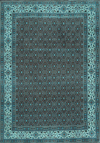 Persian Light Blue Traditional Rug, tr961lblu