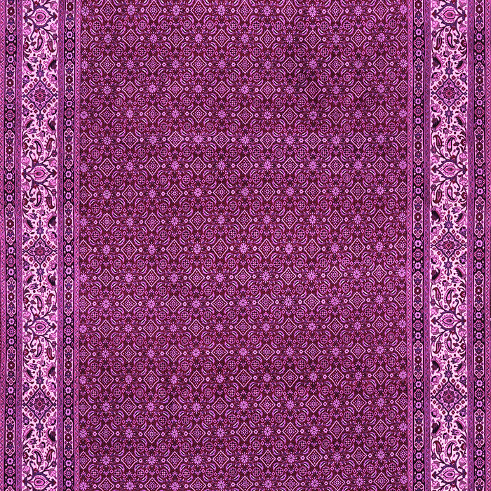 Machine Washable Persian Pink Traditional Rug, wshtr961pnk