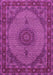 Medallion Pink Traditional Rug, tr962pnk