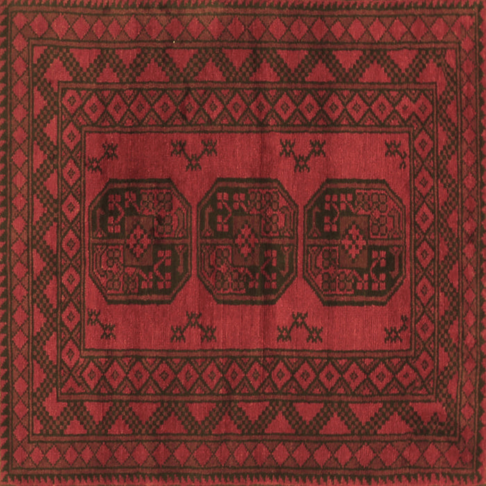 Square Persian Brown Traditional Rug, tr963brn