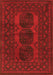 Serging Thickness of Machine Washable Persian Orange Traditional Area Rugs, wshtr963org
