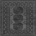 Serging Thickness of Persian Gray Traditional Rug, tr963gry