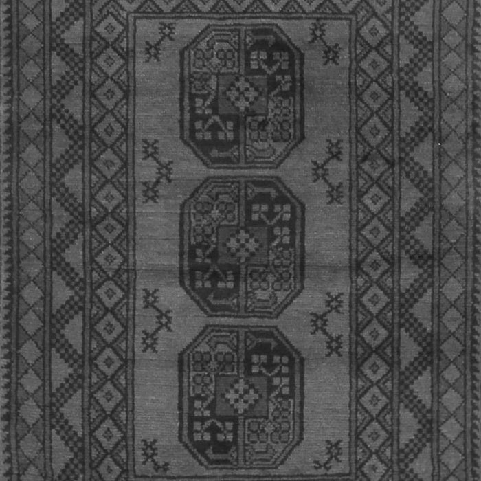 Serging Thickness of Machine Washable Persian Gray Traditional Rug, wshtr963gry