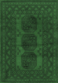 Persian Emerald Green Traditional Rug, tr963emgrn