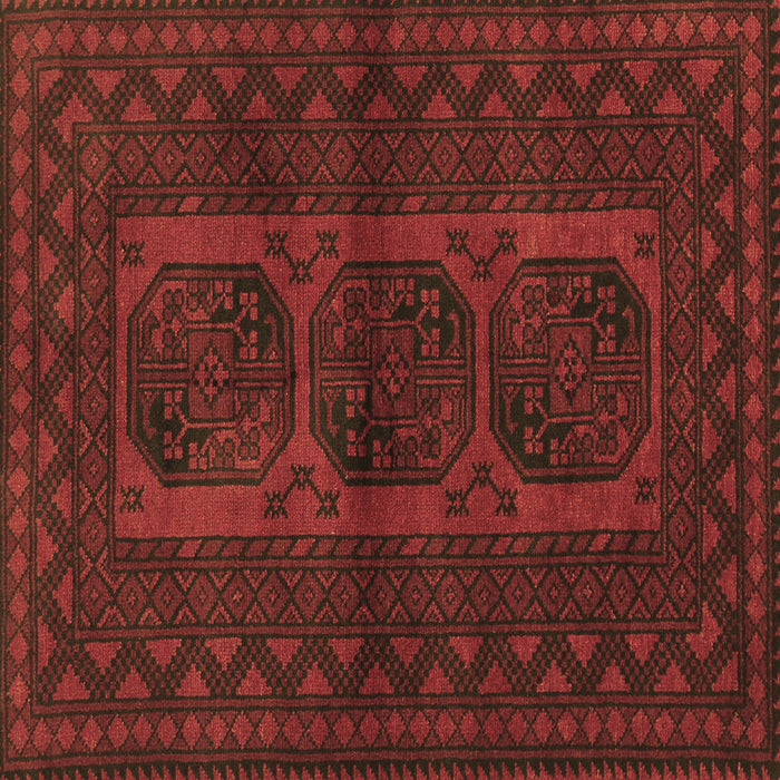 Square Southwestern Brown Country Rug, tr964brn