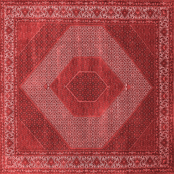 Machine Washable Persian Red Traditional Rug, wshtr965red