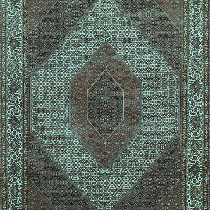 Machine Washable Persian Light Blue Traditional Rug, wshtr965lblu