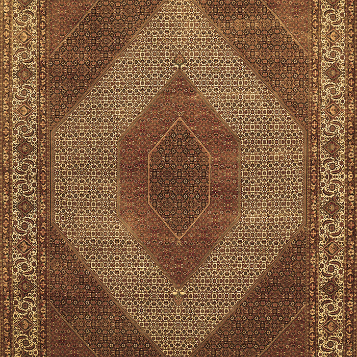 Machine Washable Persian Brown Traditional Rug, wshtr965brn