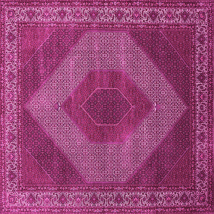 Square Persian Pink Traditional Rug, tr965pnk