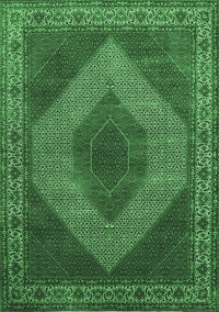 Persian Emerald Green Traditional Rug, tr965emgrn