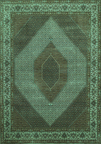 Persian Turquoise Traditional Rug, tr965turq