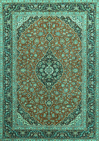 Persian Turquoise Traditional Rug, tr966turq