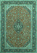 Persian Turquoise Traditional Rug, tr966turq