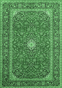 Persian Emerald Green Traditional Rug, tr967emgrn