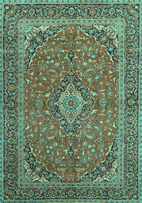 Persian Turquoise Traditional Rug, tr968turq