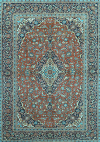 Persian Light Blue Traditional Rug, tr968lblu