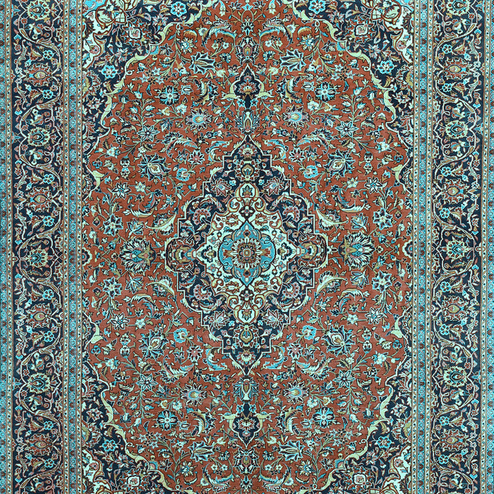 Persian Light Blue Traditional Rug, tr968lblu