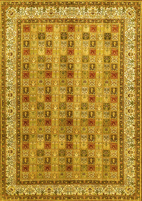 Persian Yellow Traditional Rug, tr969yw