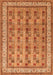 Persian Orange Traditional Rug, tr969org