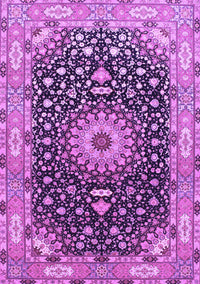 Medallion Purple Traditional Rug, tr96pur