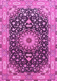 Medallion Pink Traditional Rug, tr96pnk