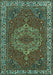 Persian Turquoise Traditional Rug, tr970turq