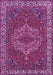 Machine Washable Persian Purple Traditional Area Rugs, wshtr970pur