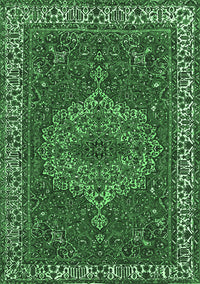 Persian Emerald Green Traditional Rug, tr970emgrn