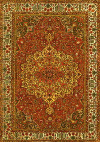 Persian Yellow Traditional Rug, tr970yw