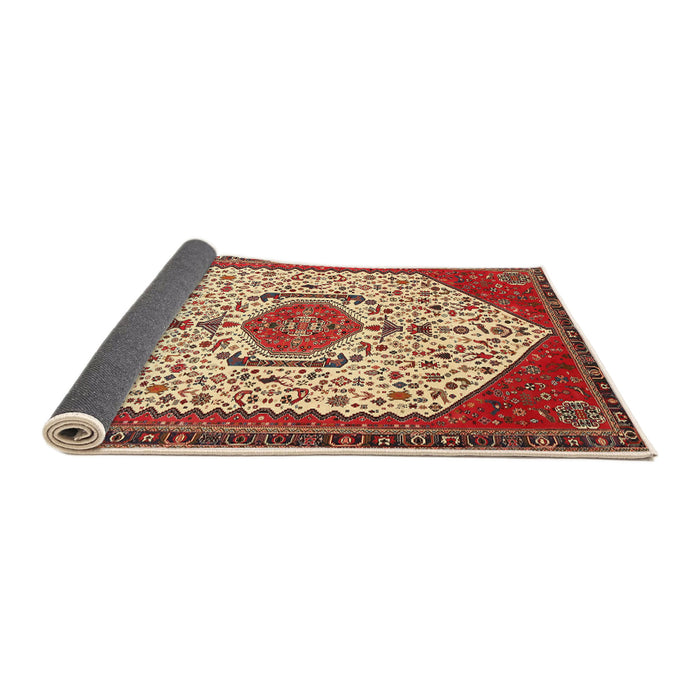 Sideview of Traditional Red Persian Rug, tr971