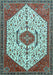 Persian Light Blue Traditional Rug, tr971lblu