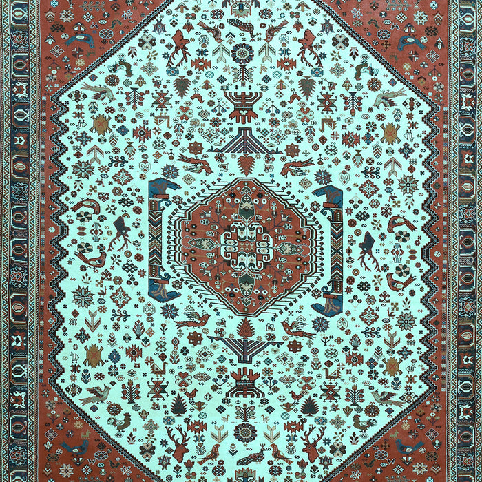 Persian Light Blue Traditional Rug, tr971lblu
