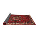 Sideview of Traditional Brown Persian Rug, tr972