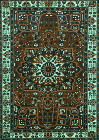 Persian Turquoise Traditional Rug, tr972turq
