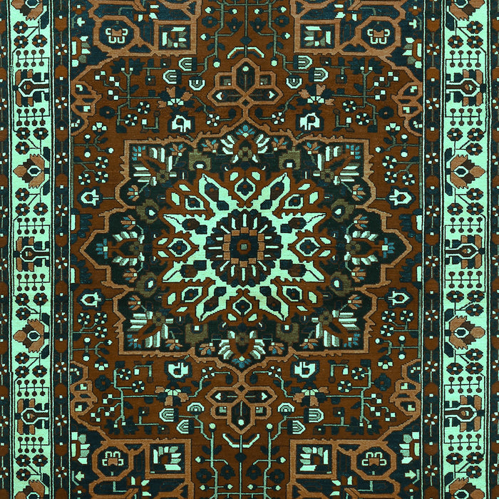 Persian Turquoise Traditional Rug, tr972turq