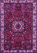 Machine Washable Persian Purple Traditional Area Rugs, wshtr972pur