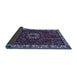Sideview of Persian Blue Traditional Rug, tr972blu