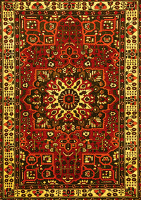 Persian Yellow Traditional Rug, tr972yw