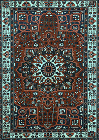 Persian Light Blue Traditional Rug, tr972lblu