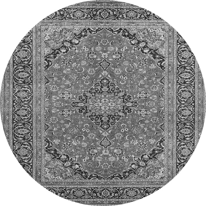 Square Persian Gray Traditional Rug, tr973gry