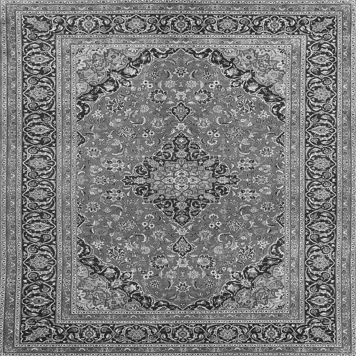 Serging Thickness of Persian Gray Traditional Rug, tr973gry