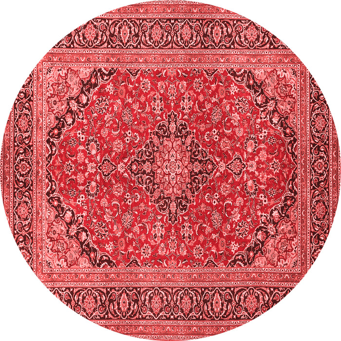 Machine Washable Persian Red Traditional Rug, wshtr973red