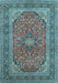 Persian Light Blue Traditional Rug, tr973lblu