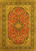 Persian Yellow Traditional Rug, tr973yw