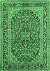 Persian Emerald Green Traditional Rug, tr973emgrn